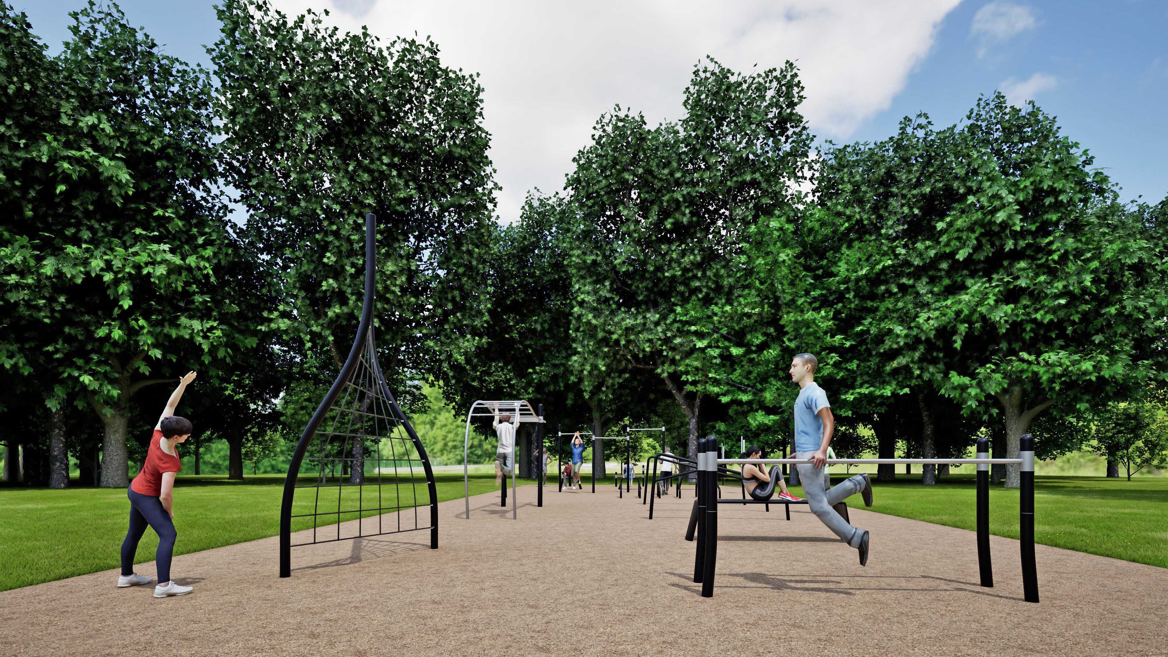 Outdoor Fitness Zone